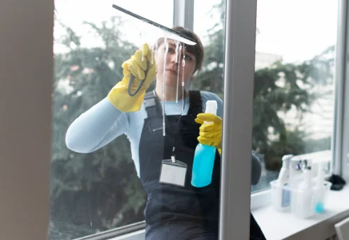 Nettoyage de vitres intérieures et extérieures à Albiez-Montrond